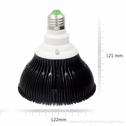 LED Growing Bulb for Indoor Garden Greenhouse and Hydroponic Aquatic,E27 3Bands